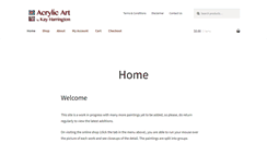 Desktop Screenshot of kayharrington.com